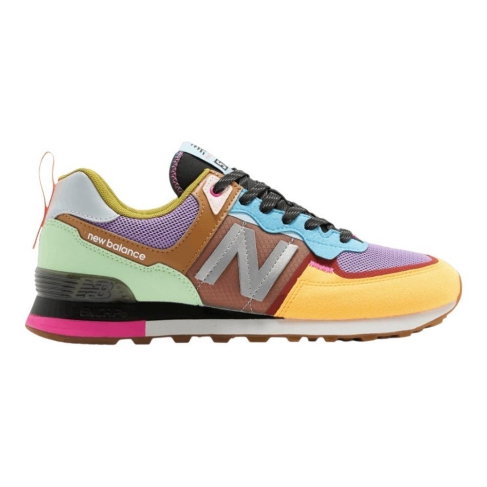 Men's New Balance 574 ML574IME Mismatching Colorful Retro Style Size 9